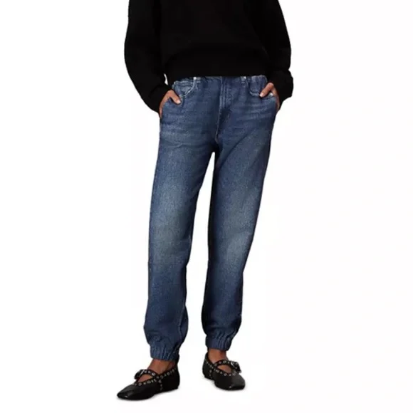 NWT Rag & Bone Miramar Fleece Terry Joggers in Grove, size XXS - Picture 1 of 6